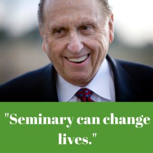Seminary Can Change Lives